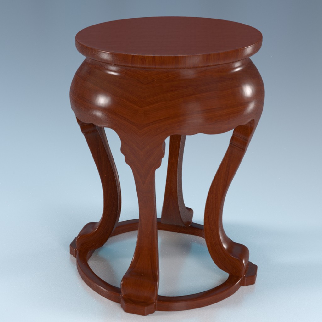 Asian Stool preview image 1